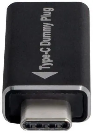Vszerda Virtual Display Adapter USB-C Type-C DDC EDID Dummy Plug Headless Ghost Display Emulator 1920x1080p@60Hz