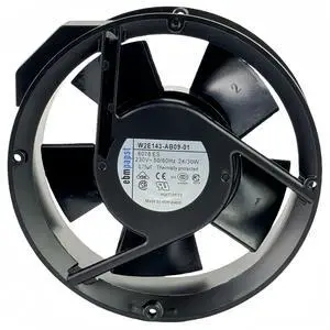 for EBM PAPST W2E143-AB09-01 Axial Cooling Fan, High Temperature Resistant Fan, 172X172X51mm 6078ES 230V 24/30W Case Cooling Fan