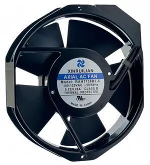 for XINRUILIAN RAH1738B2-C Cooling Fan 100-125VAC 0.25/0.26A 50/60Hz 172x150x38mm 172mm Cabinet Cooling Fan 2-pin for XINRUILIAN RAH1738B2-C Cooling Fan 100-125VAC 0.25/0.26A 50/60Hz 172x150x38mm 172mm Cabinet Cooling Fan 2-pin