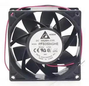 for Delta PFB0924GHE Axial Fan 9CM DC 24V 0.76A 92X92X38mm 3-Wires Inverter Fan