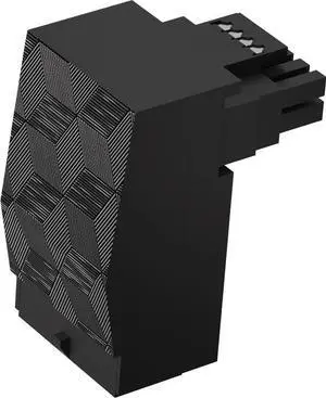 12VHPWR 90 Degree Adapter: 16 Pin GPU Power Connector 600W Pcie5.0 Right Angle Power Adapter for 12+4pin RTX 3090Ti 4070Ti 4080 4090 Graphic Card GPU (Type B)