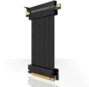 BUCIER [20cm] PCIE 3.0 16x Extreme High Speed Riser Cable PCI Express Port GPU Extension Card-Straight Connector