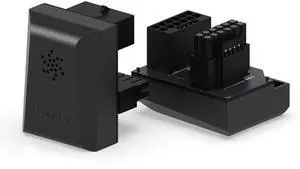 Vszerda PCIe 5.0 12VHPWR GPU Power Bridge, 12+4 Pin Angle Connector Power Adapter, for RTX40' Series GPUs, Compatible with RTX4090, 4080, 4070ti - Black 180° STD