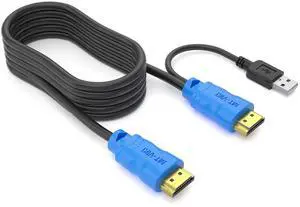 MT-VIKI 2in 1 USB HDMI KVM Cable 3m/10ft for USB KVM Cable HDMI MT-VIKI 2in 1 USB HDMI KVM Cable 3m/10ft for USB KVM Cable HDMI