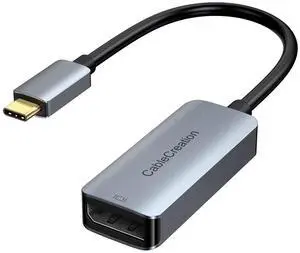 8K USB C to DisplayPort Adapter, 40G Type C to Display Port,USB-C to DP 1.4 [8K@60Hz, 4K@144Hz] HDR, Thunderbolt 4/3 Compatible with Valve Index, MacBook, iPhone 15, XPS, Oculus Rift S