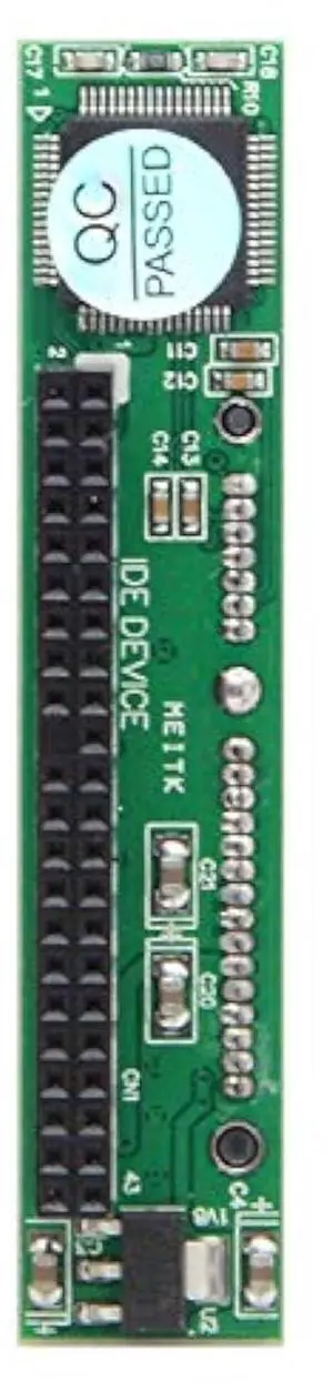 Vszerda IDE 44Pin Disk to SATA Female Converter Adapter PCBA for Laptop & 2.5" Hard Disk Drive