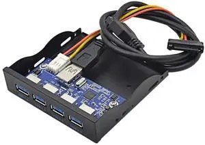 Vszerda USB 3.0 HUB 4 Ports Front Panel to Motherboard 20Pin Connector Cable for 3.5" Floppy Bay Vszerda USB 3.0 HUB 4 Ports Front Panel to Motherboard 20Pin Connector Cable for 3.5" Floppy Bay