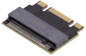 Vszerda NGFF B+M Key NVME M-Key 22x30mm to 22x42mm Male to Female Extension Adapter Compatible with Legion Go ThinkPad 2230 2242 SSD
