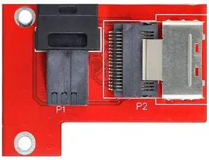 Vszerda PCI-Express 4.0 Mini SAS SFF-8087 to SAS HD SFF-8643 PCBA Female Adapter with Bracket