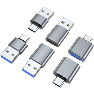 4 Pezzi Adattatore USB-C A USB 3.0 – OTG Per IPhone 16, IPad, Galaxy, Huawei, Xiaomi (2 Cavi + 2 Adattatori)