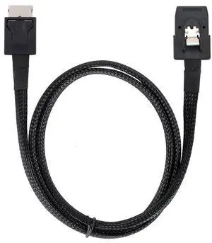 Vszerda Oculink PCIe PCI-Express SFF-8611 4i to SFF-8087 36Pin PCIE Slimline SSD Data Active Cable 50cm