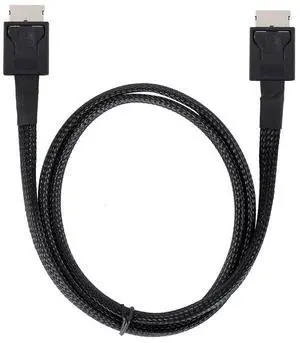 Vszerda Cable OcuLink PCIe PCI-Express SFF-8611 4i to OcuLink SFF-8611 SSD Data Active Cable 50cm Vszerda Cable OcuLink PCIe PCI-Express SFF-8611 4i to OcuLink SFF-8611 SSD Data Active Cable 50cm