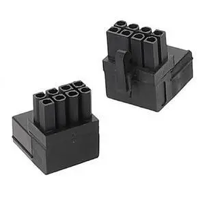 Vszerda Adapter 2pcs/lot ATX 8P Male to Female 90 Degree Up Down Angled Power Header Adapter for GPU Graphics Card