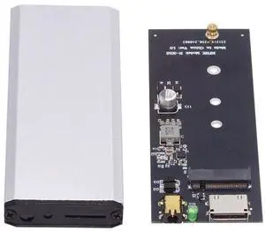 Vszerda External Oculink SFF-8612 SFF-8611 to M.2 NGFF M-Key to NVME PCIe SSD 2280 SSD Enclosure Adapter for Mainboard