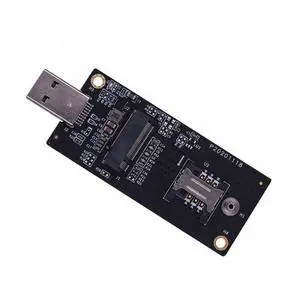 Vszerda Adapter NGFF M.2 Key-B WWAN to USB 3.0 Adapter Riser Card with SIM Slot for 3G/4G/5G LTE Wireless Module Modem Card