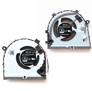 New Replacement CPU + GPU Fan for D.ell G3-3579 G3-3779 G5-5587 Gaming Laptop 0GWMFV 0TJHF2