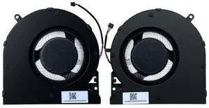 CPU+GPU Cooling Fan Replacement for R.azer Blade 15 2021 Edition RZ09-0367 Series DFS5K123043635 DFS5K121144645 FNDX FNDY