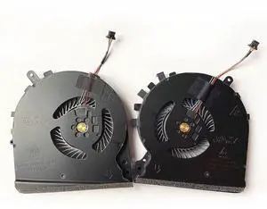CPU+GPU Cooling Fan Replacement for HP Pavilion 15-DK 15-DK0010NR 15-DK0018CA 0020NR 30NR 0041NR 42NR 0046NR 15-DK0068VM 15-DK0055WM TPN-C141 Series L57170-001 L56900-001
