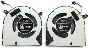 CPU + GPU Cooling Fan Replacement for D.ELL 2019 G3 3590 G3-3590 G3-3500 G5 15 5500 G5 SE 5505 G3 15 3500 Series 04NYWG 0160GM