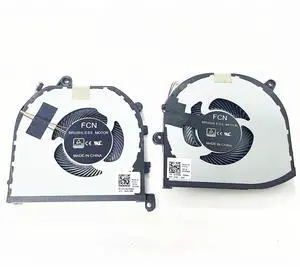 New CPU+GPU Cooling Fan Replacement for D.ell XPS 15 7590 Precision 5540 M5540 Series 0F01PX 0V9H8N