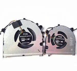 New CPU+GPU Cooling Fan Replacement for L.enovo ThinkBook 14S-IWL 14S-IML K4-IWL S540-14IWL 6Pro-14IWL Series DFS5K123043630 FLDU DFS150305180T FL05