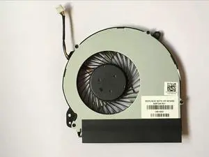 Fan Replacement for HP Notebook 17-X 17-X000 17-Y 17-AK 17-AK000 17-BS 17-BS100 17-BS000 Series CPU Cooling Fan 926724-001 856681-001,856682-001 4-Wire