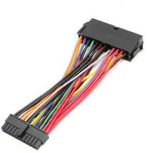 Vszerda 3.94-inch ATX PSU Standard 24Pin Female to Mini 24P Male Internal Power Adapter Converter Cable for D.ELL 780 980 760 960 PC (10CM) Vszerda 3.94-inch ATX PSU Standard 24Pin Female to Mini 24P Male Internal Power Adapter Converter Cable for D.ELL 780 980 760 960 PC (10CM)