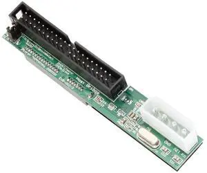 Vszerda Pata IDE to Sata Hard Drive Interface Adapter Converter 7+15 Pin 3.5/2.5" DVD HDD Parallel to Serial ATA for CD-ROM/CD-RW/DVD/DVD-RAM/HDD(Narrow Board)