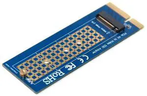 Vszerda PCI Express to NVME M.2 Expansion Card Converter PCIe 3.0 4X NVME SSD Adapter for Desktop PC Support 2230 2242 2260 2280