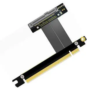 Vszerda 32G/BPS U.2 Interface U2 to PCI-E 3.0 x16 SFF-8639 NVMe Pcie Solid State Extension Data Cable Gen3.0 Cable (10cm,R37SL) Vszerda 32G/BPS U.2 Interface U2 to PCI-E 3.0 x16 SFF-8639 NVMe Pcie Solid State Extension Data Cable Gen3.0 Cable (10cm,R37SL)