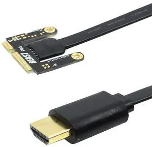 Vszerda PCIE EXP GDC External Laptop Video Card Dock Graphics Card Laptop Docking Station for Beast Mini PCI-E/NGFF M.2 / Expresscard (Only Mini PCI-E Cable)