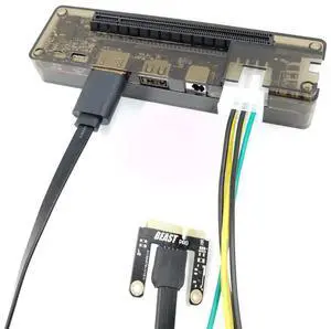 Vszerda EXP GDC Notebook External PCI-E Discrete Graphics Beast Series External Laptop Docking Station Mini PCI-E/M.2 A Key No Power (Mini PCI-E)