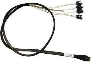 Vszerda 4X to 4*SATA- 38pin to 4x(7pin) Cable, 100CM Vszerda 4X to 4*SATA- 38pin to 4x(7pin) Cable, 100CM