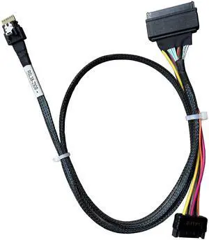 Vszerda PCIe Gen4  4X to .  Adapter,- 38P to - 68P Cable with Power, 75CM