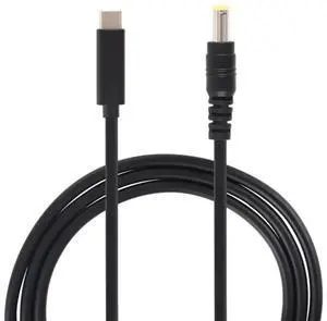 Vszerda USB-C / Type-C to 5.5 x 2.5mm Laptop Power Charging Cable, Cable Length: about 1.5m(Black) Vszerda USB-C / Type-C to 5.5 x 2.5mm Laptop Power Charging Cable, Cable Length: about 1.5m(Black)