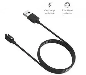 Vszerda Watch Charger Adapter USB Magnetic Charger Line Replacement watch Charging Cable Accessories for Mibro Watch Lite 2/T1/ C2 Vszerda Watch Charger Adapter USB Magnetic Charger Line Replacement watch Charging Cable Accessories for Mibro Watch Lite 2/T1/ C2