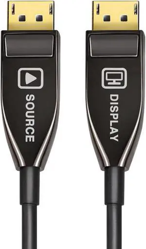 DP 1.4 Fiber Optic AOC Cable,DisplayPort to DisplayPort 8k@60HZ 4K@144Hz Male to Male Cable - (DP to DP Cable) Black - 3.3ft DP 1.4 Fiber Optic AOC Cable,DisplayPort to DisplayPort 8k@60HZ 4K@144Hz Male to Male Cable - (DP to DP Cable) Black - 3.3ft