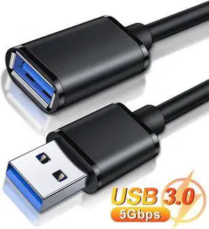USB3.0 Extension Cable USB3.0 Cable 10Ft, for Smart TV PS4 Xbox One SSD USB3.0 to Extender Data Cord Mini USB Extension Cable