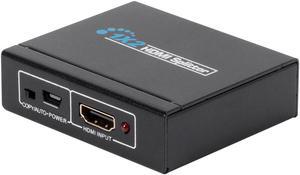 4K Mini 1x2 HDMI Splitter | USB-Powered, 4K Ultra HD, 1080p @60Hz