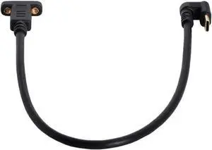 Type C USB-C USB 3.1 Male 180 Degree U Shape Back Angled to Type C USB-C USB 3.1 Female Extension Data Cable 30cm Type C USB-C USB 3.1 Male 180 Degree U Shape Back Angled to Type C USB-C USB 3.1 Female Extension Data Cable 30cm