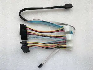 Standard Mini SAS SFF-8643 to 4 SAS 29pin SFF-8482 data Server Cable 60CM Standard Mini SAS SFF-8643 to 4 SAS 29pin SFF-8482 data Server Cable 60CM