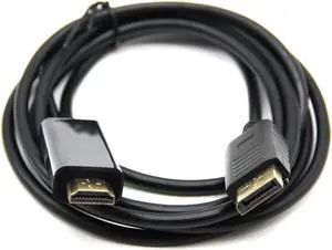 DisplayPort to HDMI-compatible Cable 1.8M 1080P Display Port DP Cable for Connecting Laptop to HDTVs Projector DisplayPort to HDMI-compatible Cable 1.8M 1080P Display Port DP Cable for Connecting Laptop to HDTVs Projector