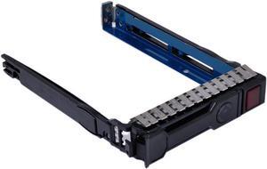 2.5" 651687 to 001651699 to 001 SFF SAS SATA HDD Tray Caddy for HP ProLiant DL server DL 160 Gen 8, DL 320 e Gen 8, DL 360 e G