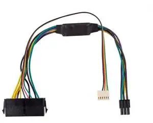 24 Pin to 6 Pin ATX Power Adapter Cable for HP Z220 Z230 SFF MT TWR Series 4000 6005 8300 ProDesk 600 G1 EliteDesk 800 G1 13-inch(33cm)