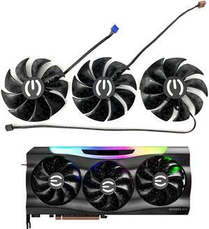 87MM PLD09220S12H Graphics Card Cooling Fan Replacement for E.VGA GeForce RTX 3070 3080 TI 3090 FTW3 Ultra Gaming Cooler Fan