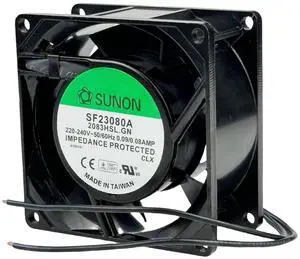for SUNON SF23080A-2083HBL GN SF Series 2850 RPM 8038 0.09/0.08AMP 220-240V 50/60Hz Cabinet air Cooling Fan