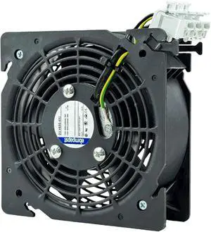 DV4600-492 Cabinet Compact Cooling Fan 115V 18/19W 220/240mA 12CM 120×120×38mm 3100RPM 2-Wire Axial Flow Fan for Rittal Cabinet