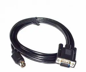 VGA 15-PIN MALE TO MINI DIN 8-PIN TV BOX TO COMPUTER GRAPHICS CARD CABLE VGA TO 8-PIN CABLE 1.5M Length(1.5M Length)