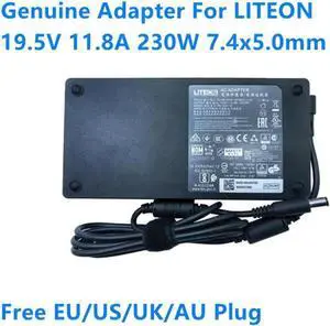 19.5V 11.8A 230W 7.4x5.0mm LITEON PA-1231-12 AC Adapter For Gaming Laptop Charger Power Supply