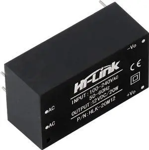HLK-20M12 AC-DC 220V to 12V 20w Step-Down Power Supply Module Intelligent Household Switch Power Supply Module (10 PCS)